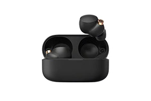 Sony WF-1000XM4 Ecouteurs sans fil Bluetooth à Réduction de Bruit - Jusqu'à 24 Heures d'Autonomie avec le Boîtier de charge - Alexa et l'Assistant Google Intégrés - Appels Mains Libres - Noir
