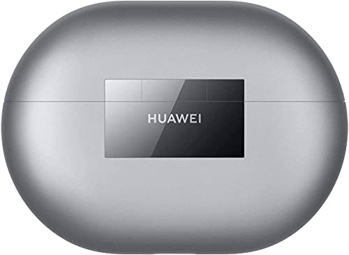 HUAWEI FreeBuds Pro Bluetooth sans Fil , Écouteurs Bluetooth True Wireless avec Réduction de Bruit Active Ajustable, Système à 3 Microphones, Charge sans Fil, Argent