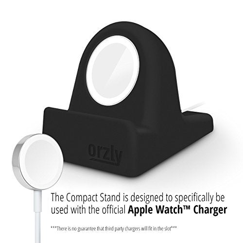 ORZLY Support Compact, Compatible avec Le Mode Table de Nuit, avec Fente intégrée pour câbles, pour pour Apple Watch, de 38, 42, 40 et 44 mm