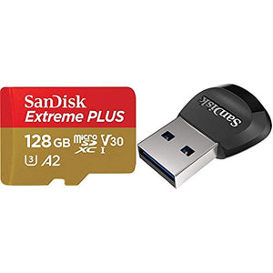 MicroSD Extreme Plus and microSD Reader/Writer UHS-I USB 3.0 Reader