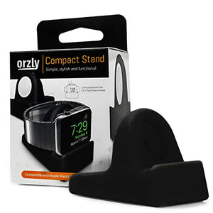 ORZLY Support Compact, Compatible avec Le Mode Table de Nuit, avec Fente intégrée pour câbles, pour pour Apple Watch, de 38, 42, 40 et 44 mm