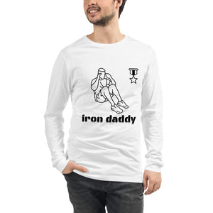 T-shirt manches longues avec motif iron daddy